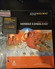 Missile Command Atari 400/800/XL/XE Cartridge CXL4012 with manual