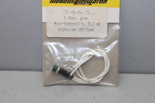 Brawa 3463 Mini Luz de Control Verde 5,3mm Escala H0 EMBALAJE ORIGINAL | Zustand: Gebraucht