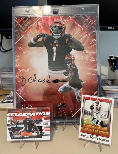 2025 Under Wraps Emanate (RED /5) Ja’Marr Chase- Cincinnati Bengals