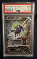 Pokemon 2021 Shadow Rider Calyrex V 172/198 Full Art Chilling Reign PSA 9 on eBay