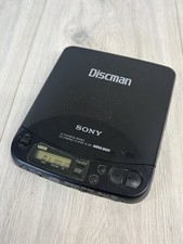 Sony Discman D-121 Mega Bass Personal CD Player - Tested & Working