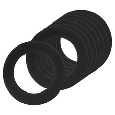 8Pack Goof Ring for 3" DownLight 3.2" ID 4.9" OD Light Trim Ring Cover Black