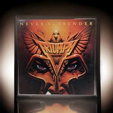 Triumph Never Surrender LP Vinyl Record 1982 RCA AFL1-4382 Rock Album w/ Sleeve