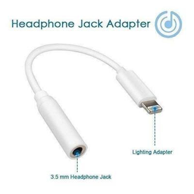 Apple Lightning to Headphone Jack Adapter for iPhone PLUS X Xs  Max