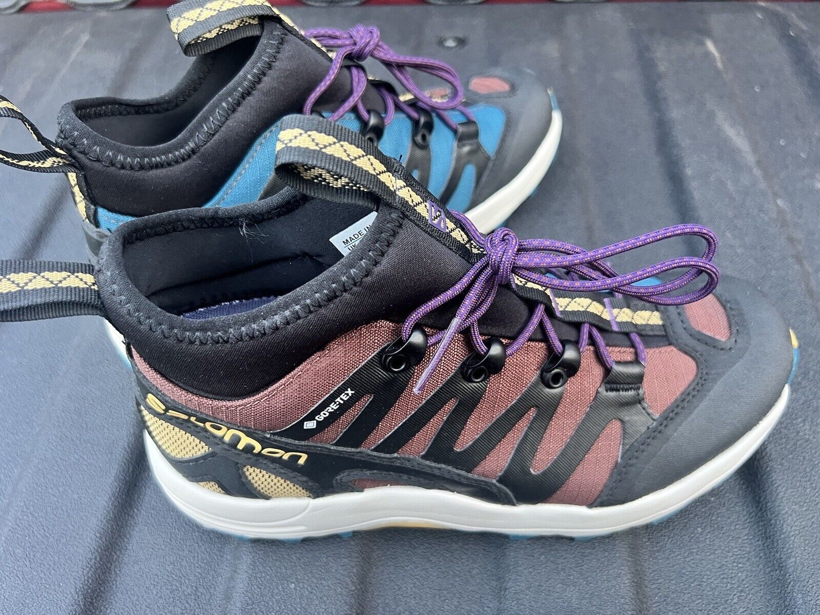 Stivali da trekking impermeabili Salomon XA Pro 1 Mid Gore Tex da uomo taglia 5 donna 6