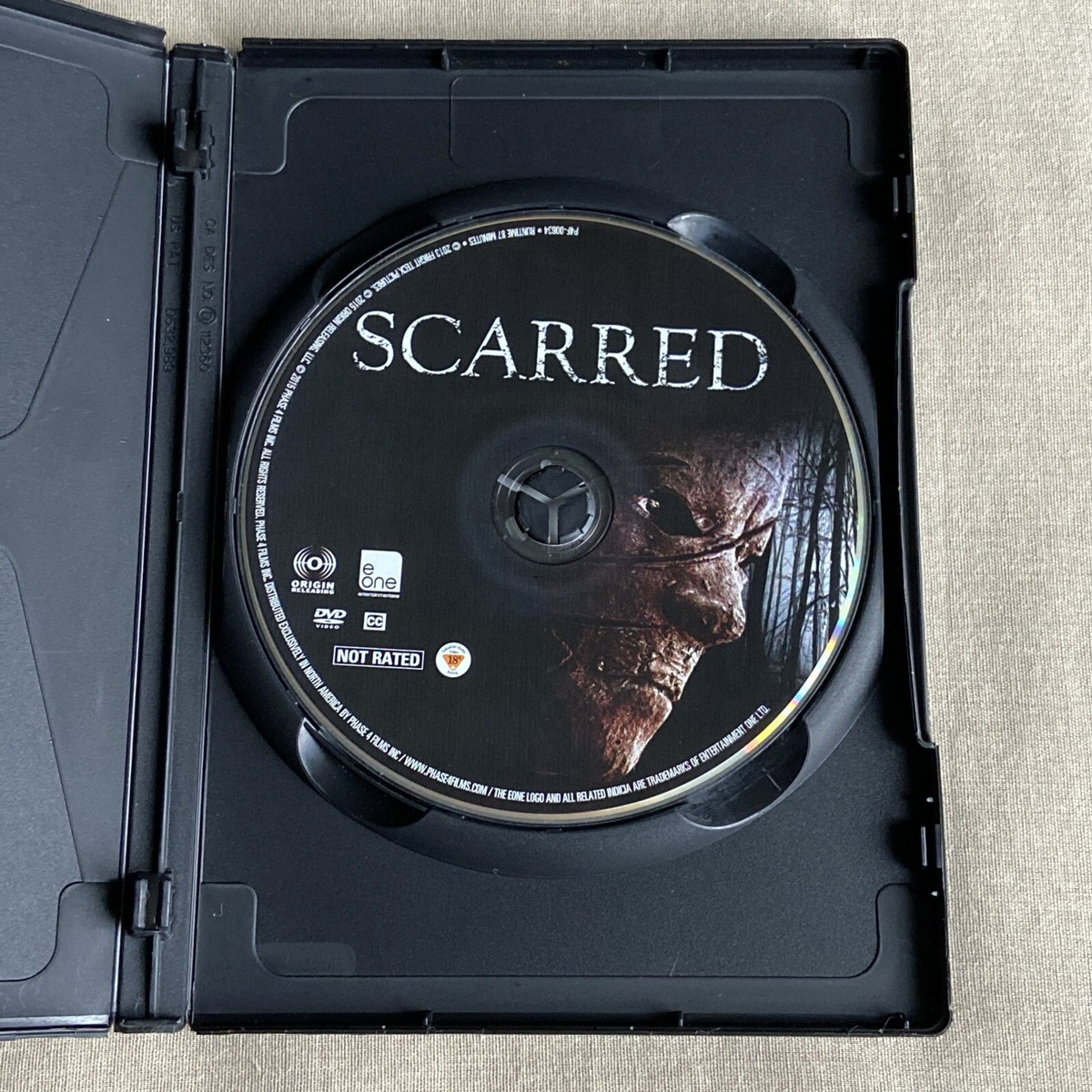 Scarred (DVD 2015) Horror Escape Ari Lehman Don Kilrain Lisa Neeld