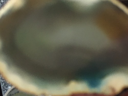 Ciondolo pietra agata brasiliana lucida naturale portachiavi dichiarazione oggetti da collezione - Foto 9 di 11