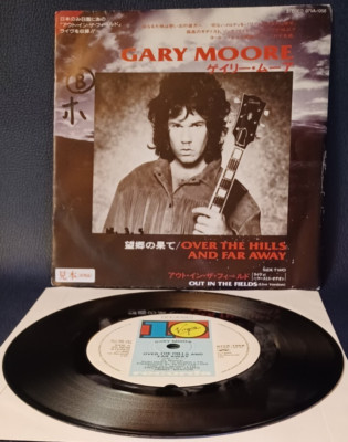 Gary Moore   Over The Hills And Far Away | 7`Japan Single | 07VA-1058 | Promo