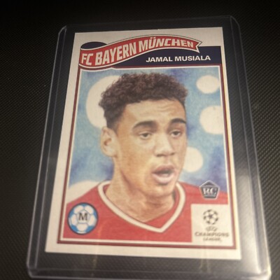 Topps Living Set 2021 Jamal Musiala Bayern München