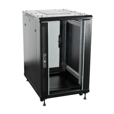 18 HE Serverschrank 19 Zoll Netzwerkschrank Schaltschrank 18u