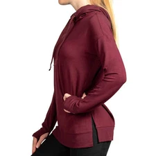 ACTIVE LIFE WOMEN'S MODAL HOODIE TUNIC - SPICED APPLE (S)-(M)-(L)-(XL)-(XXL) NEW