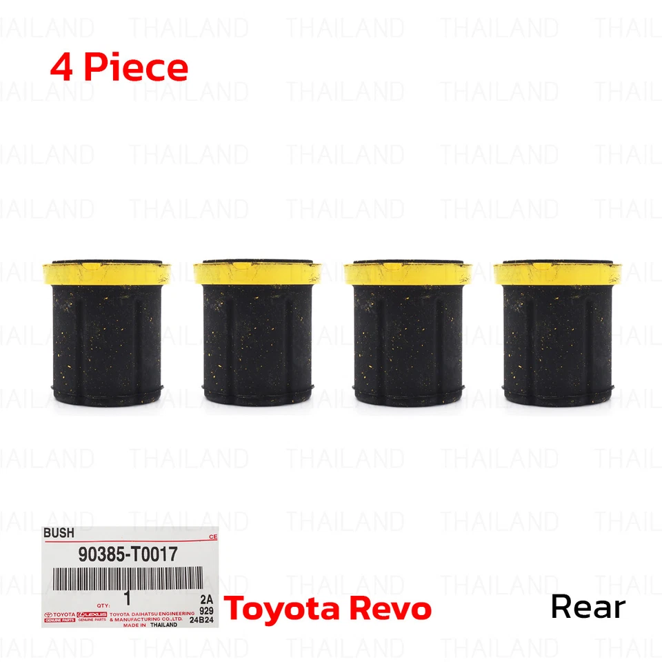 For Toyota Hilux Revo Rocco Rogue 2015 - 24 4x Rear Short Leaf Spring Bush - Image 3 of 4