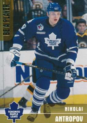 1999-00 BAP Memorabilia GOLD #302 NIKOLAI ANTROPOV - x/100 ROOKIE - Maple Leafs