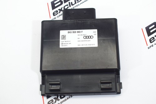 Audi A7 4G Facelift Steuergerät Spannungsstabilisator DCDC Converter 8K0959663F