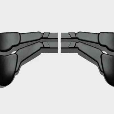 PS5 AIM Controller V1,V2 und V3 Ersatz Paddles / Paddels