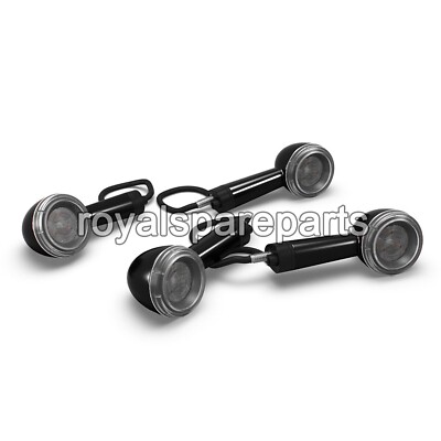 Royal Enfield GT & Interceptor 650 Black Led Indicators