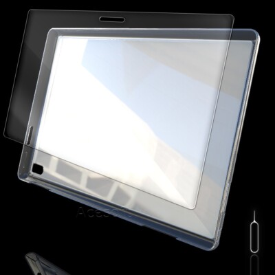Anti-Shatter Screen Protector TPU Case fits Lenovo Tab 4 10 Plus 10.1'' TB-X704F