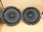8"  ROUND STEREO SPEAKER 8 OHM NEW / NOS (LOT OF 2)