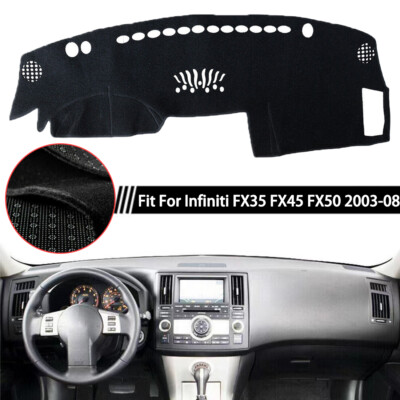 DashMat Cover Dashboard Non-slip Sun Protector For Infiniti FX35 FX45 FX50 03-08