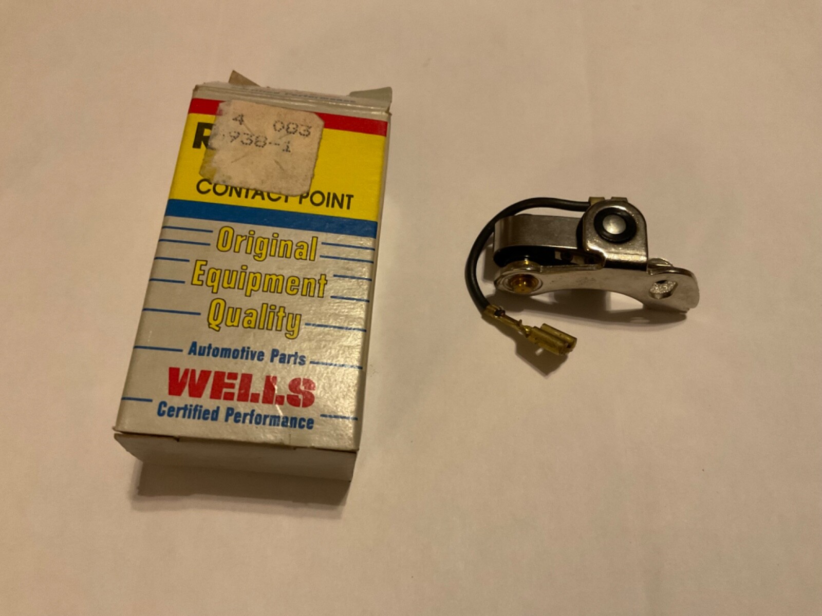 RB19 Contact Point Wells Auto Parts New In Original Box