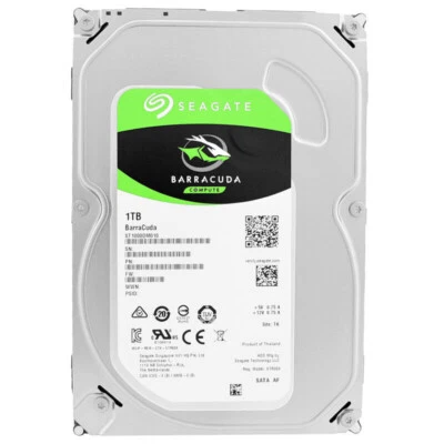 Disco duro Seagate 1TB ST1000DM010 64MB 7200U/min Sata III 3,5" pulgadas
