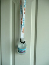 Unisex UcareChoices White Flat Lanyard Bottle Holder - Size 35" x 3/4"