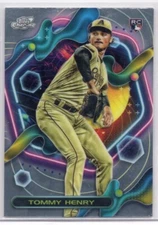 Tommy Henry 2023 Topps Cosmic Chrome Baseball Base