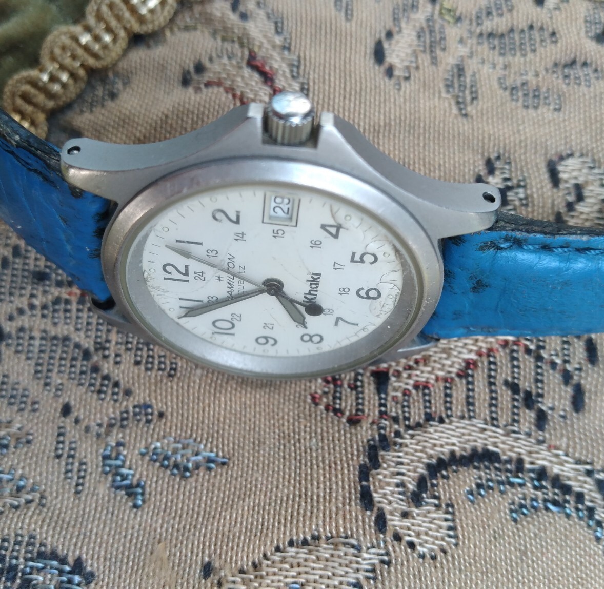 Hamilton Khaki 9445 カーキ ミリタリーウォッチ アメリカ軍 Hamilton Khaki 9445 カーキ ミリタリーウォッチ アメリカ軍 - メルカリ