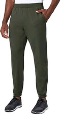 Mondetta Outdoor Project Men's Active Performance Jogger Pants, Green, Size 2XL
