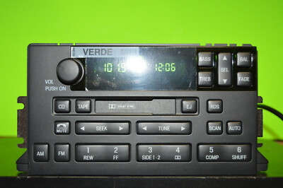 Lincoln Continental factory cassette player radio stereo 99 00 01 F80F-18C870-AF