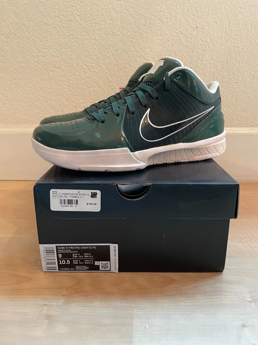 Nike Undefeated x Kobe 4 Protro Fir for sale | eBay