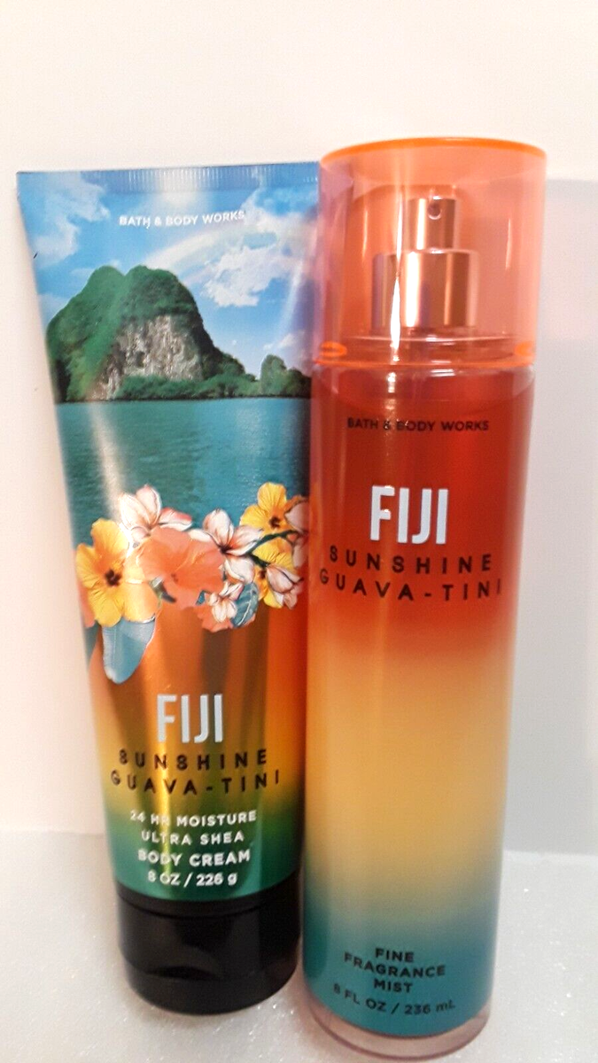 Bath Body Works Fiji Sunshine Guava Tini Cream & Fragrance Mist