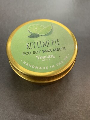 Öko Sojawachs schmilzt KEY LIME PIE handgefertigt in Großbritannien Leckere Düfte NEU