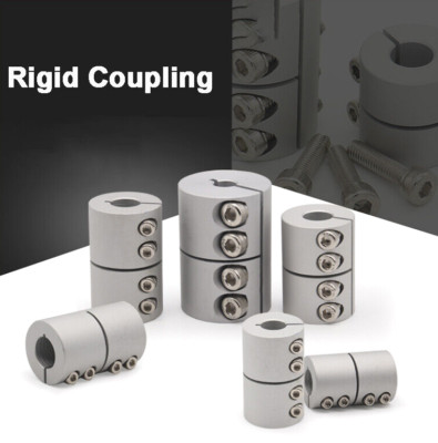 CNC Shaft Coupling Rigid Clamp Coupler Joint Connector 3D Printer Alum 4mm-30mm
