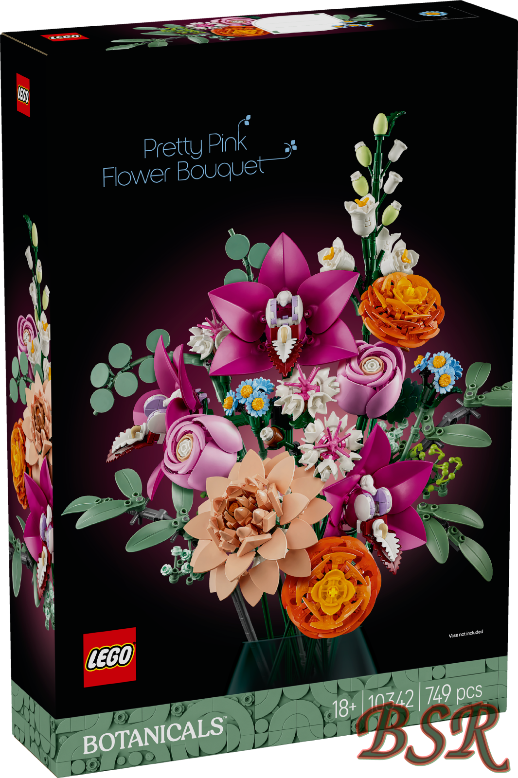 Lego Botanicals Pretty Pink Flower Bouquet - Bild 5