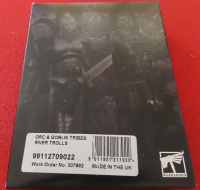Spiele Workshop Warhammer Orks und Koboldstämme Flusstrolle 3 Figuren Alte Welt GW
