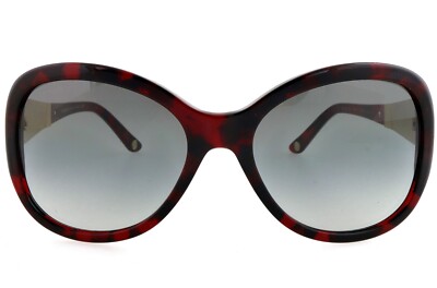 New VERSACE VE 4237-B 989/11 58mm Havana Red Gold Oversized 