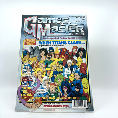 Issue 12 July 1991 - Games Master International Magazine M1007