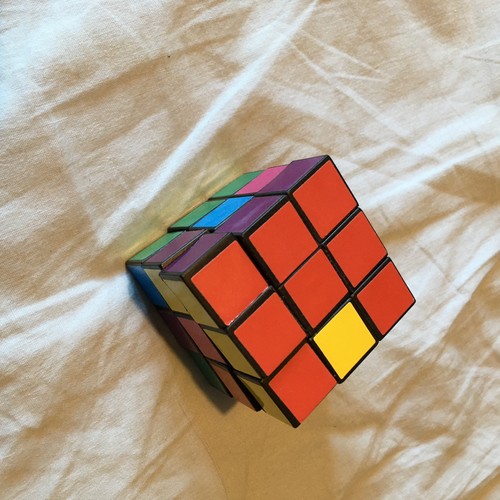Rubix Cube 2x2 Inch , 3x3 Cube , Brain Teaser Puzzle Twist Block Colourful - Picture 4 of 6