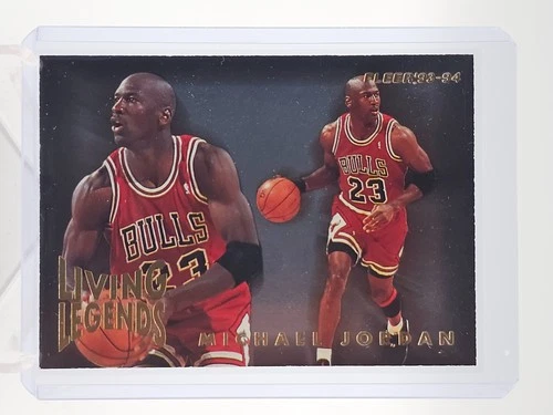 MICHAEL JORDAN 1993-94 FLEER BASKETBALL LIVING LEGENDS #4 BULLS Q4832