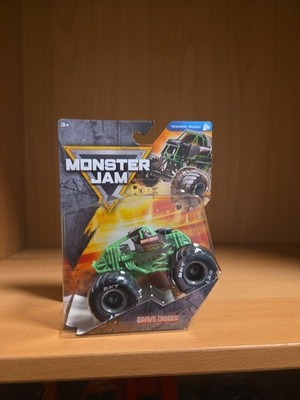 Spin Master 2025 Monster Jam Truck Grave Digger Chase Trainer Trucks Series 44