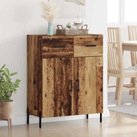 Sideboard Altholz Rustikal 69,5X34X90 Cm Holzwerkstoff Wohnzimmer