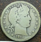 US 1912 Barber Quarter  **