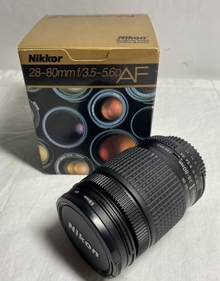 Nikon AF NIKKOR 28-80mm f3.5-5.6 D Lens