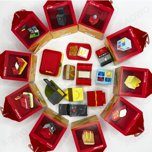 2025 Mc DONALD'S Lil Mc Donalds Miniatura Bambini GIOCATTOLI HAPPY MEAL 1Set/10 Pezzi - Foto 4 di 15