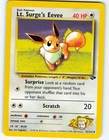 Lt. Surge's Eevee - 51/132 Gym Challenge - Pokémon TCG - 2000