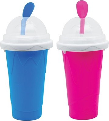 Frozen Magic Slushy Maker Cup, Slushie Maker, Milk Cola Juice Squeeze Cups, M...
