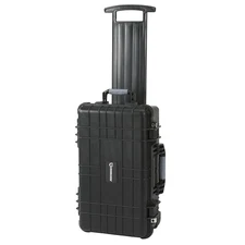 Strongway 22in. Water-Resistant Protective Rolling Case, Black