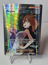 Pokémon TCG Brigette Full Art Holo Card 161/162 Breakthrough on eBay