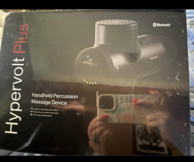 Hyperice Hypervolt Plus Massage Gun Percussion Bluetooth Black
